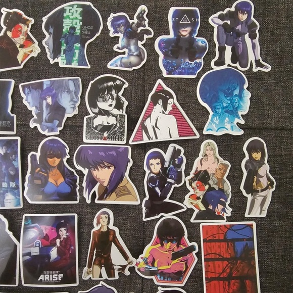 Ghost in the Shell 50 pcs Sticker Set Japanese Anime - Picture 5 of 5